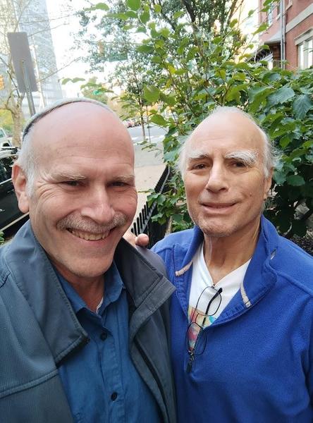 Gidon and his brother Steve