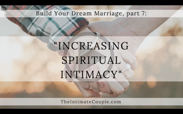increasing spiritual intimacy