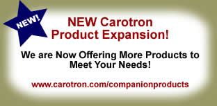 Companion Products from Carotron