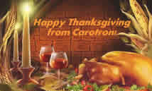 Happy Thanksgiving from Carotron!