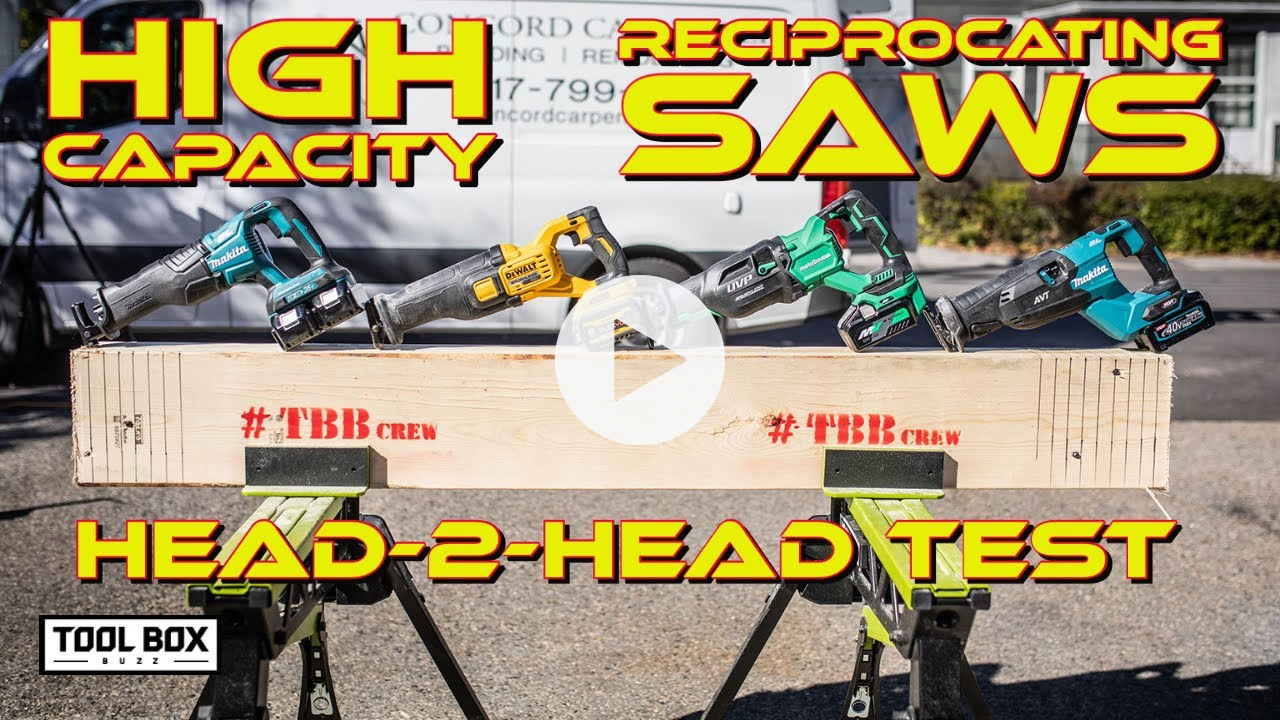 Best "High Capacity" 36-60V Reciprocating Saw [Head-to-Head Test]