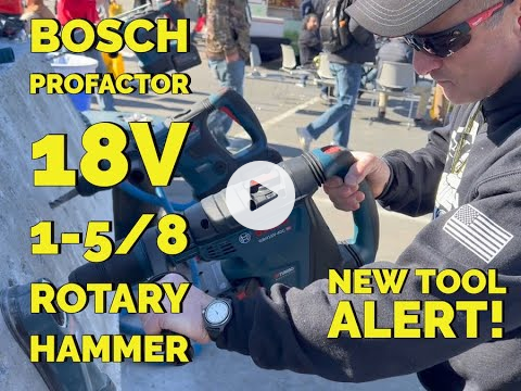 BOSCH PROFACTOR 18v 1-5/8" SDS max Hammer Drill GBH18V 40C