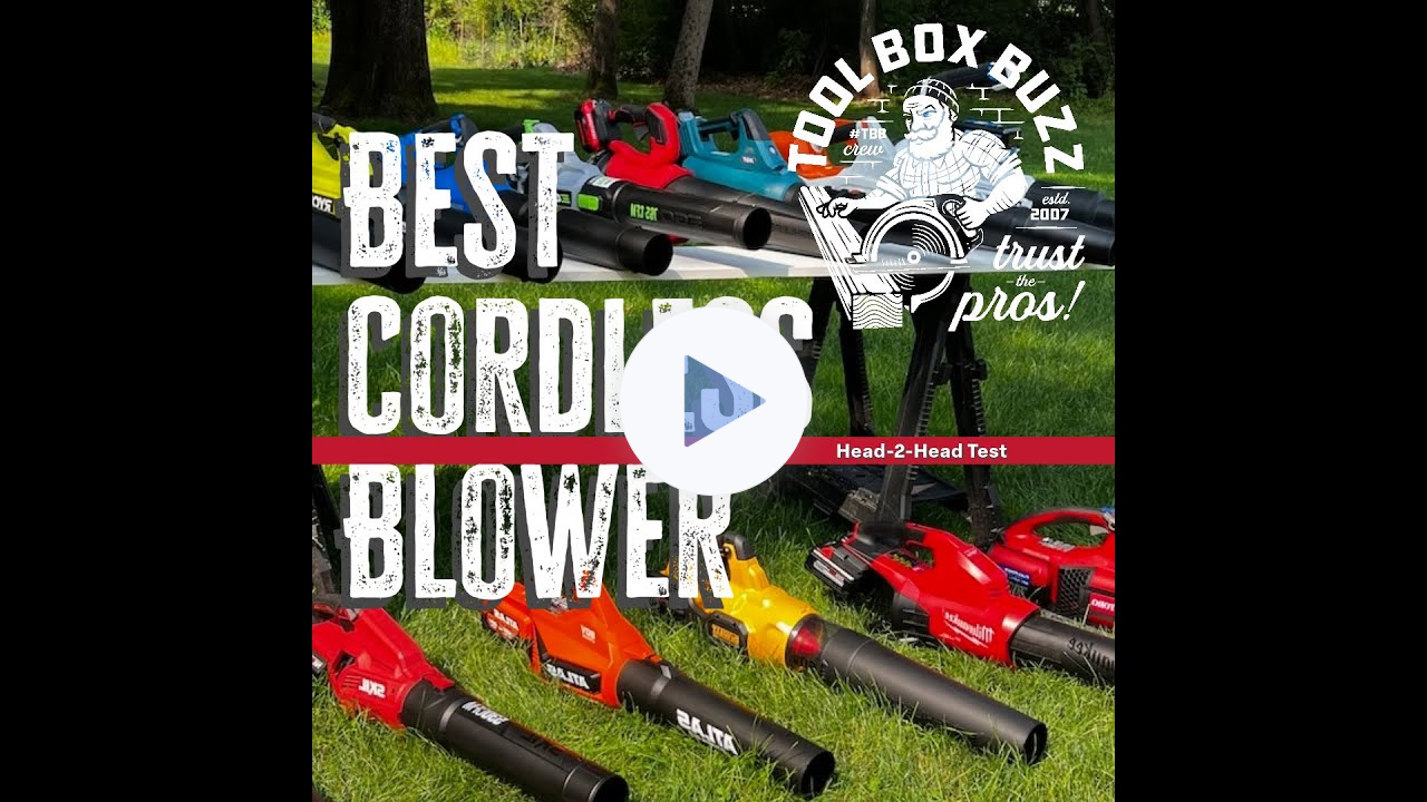 BEST Cordless Blower | 15 Blowers Compared | Head-2-Heat Test
