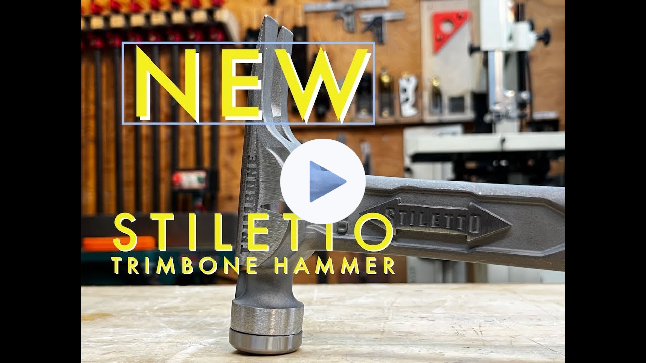 Stiletto TRIMBONE Titanium Finish Hammer