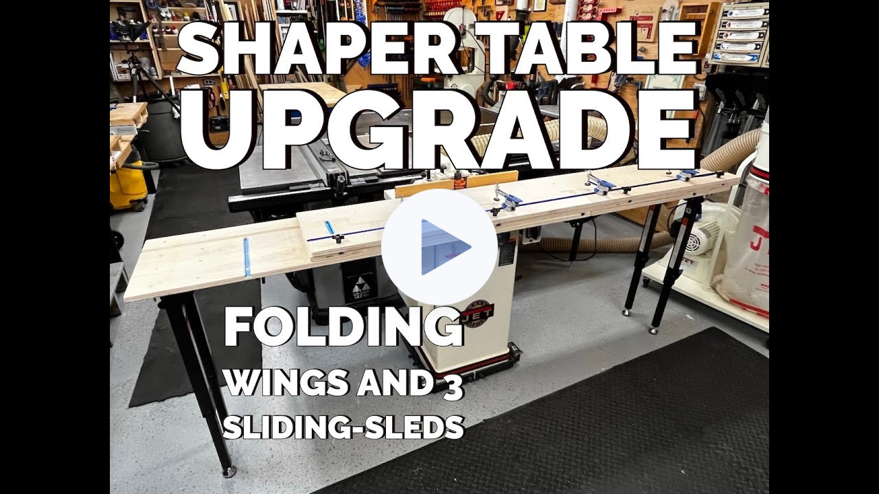 Shaper Table Upgrade With Rockler Accessories