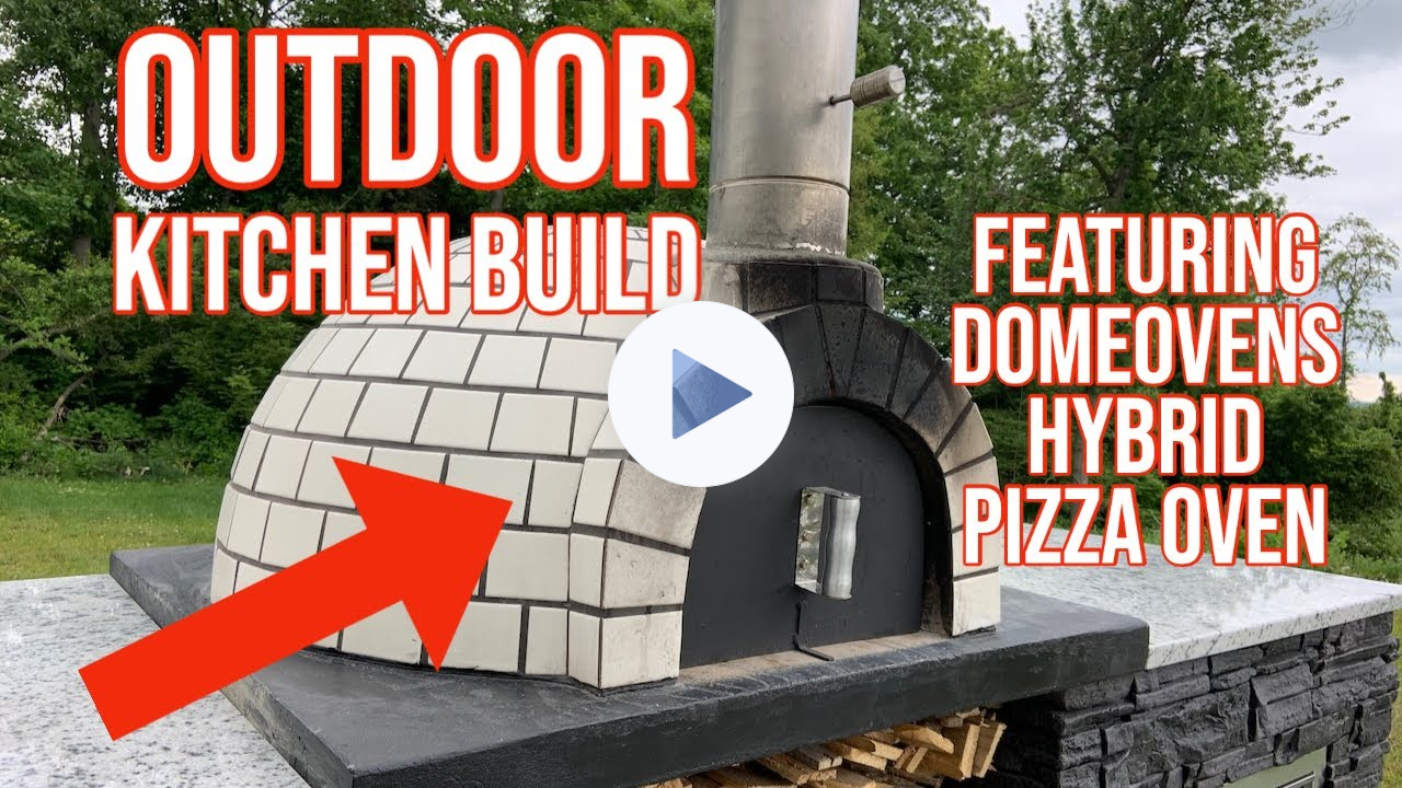 Outdoor Kitchen Build | DomeOvens Pizza Oven