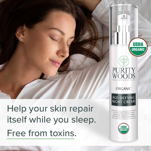 Purity Woods Age-Defying Night Cream