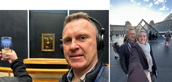  Lloyd in Louvre Museum