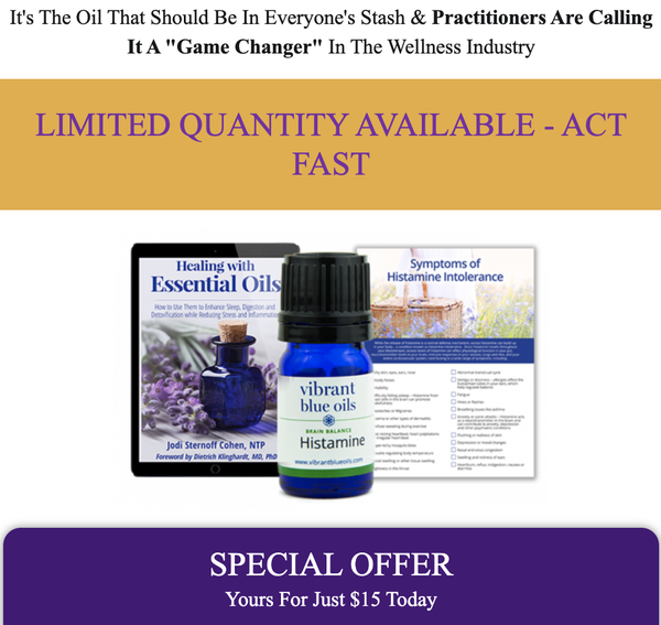 Healing with essential oil