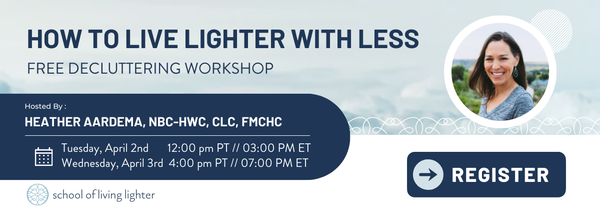 How to Live Lighter with Less