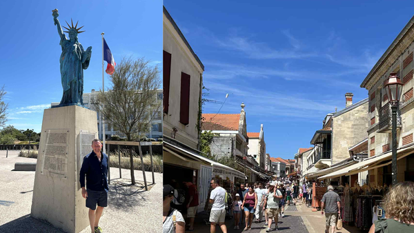 La Liberté éclairant le monde in Soulac-sur-mer
