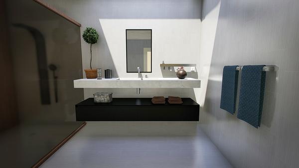 Clean and Simple Bathroom