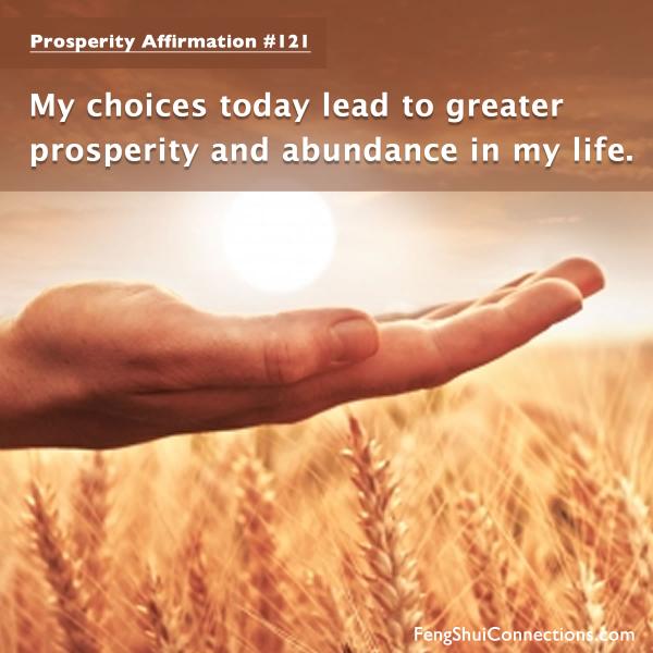 Prosperity Affirmation #121