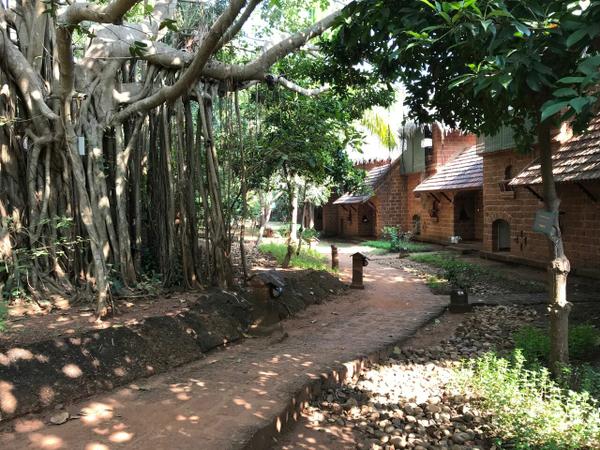 Pathway to Swaswara Village