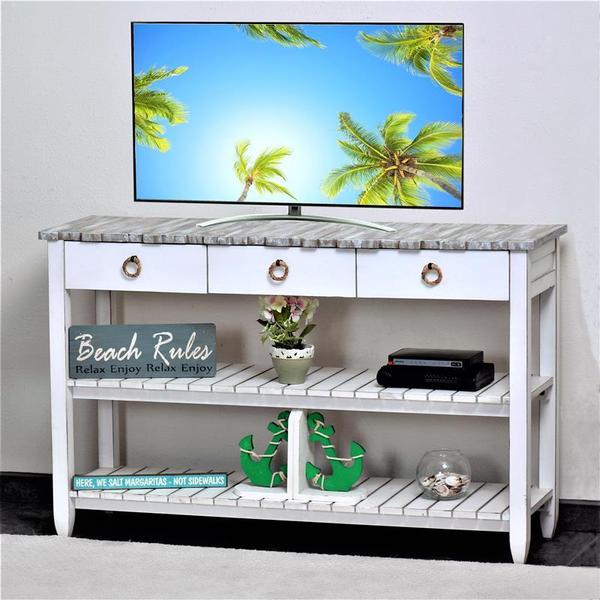 Picket Fence TV Cabinet