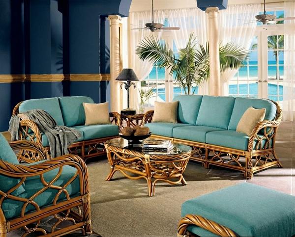 Rattan Living Room Sets