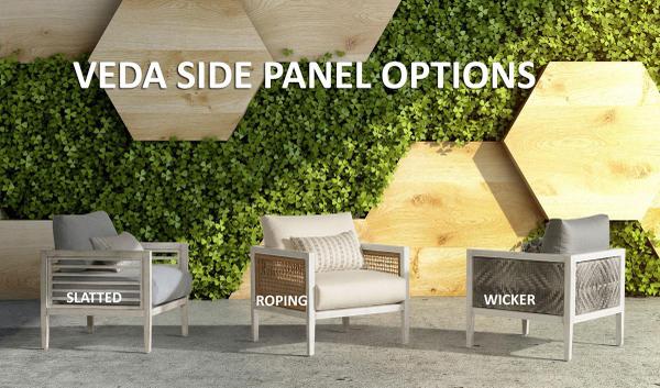 Veda Outdoor customizeable furniture