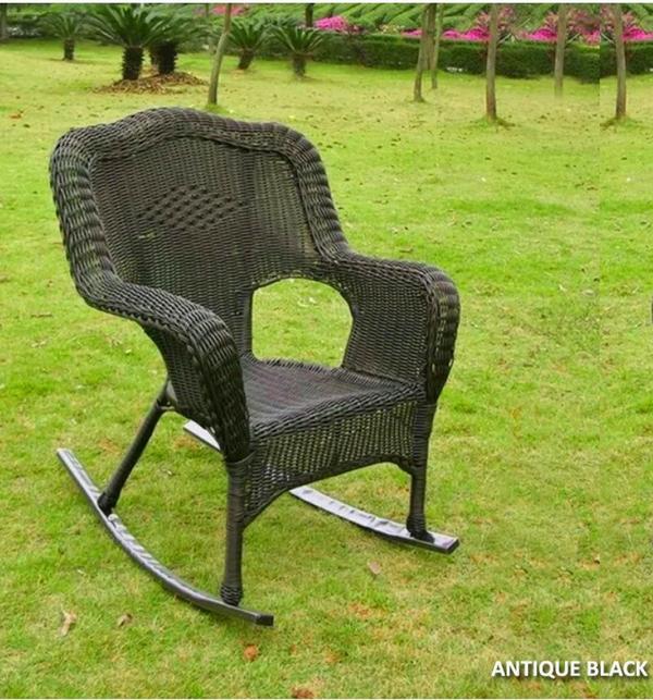 ANITQUE BLACK ROCKER