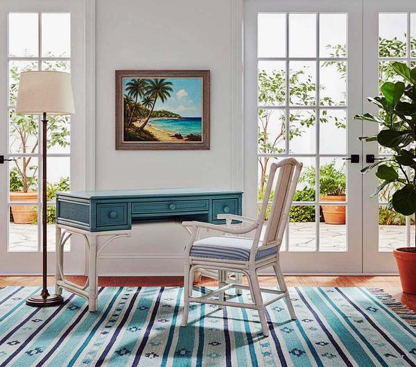 RATTAN DESKS