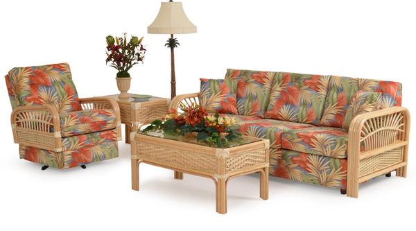 Samoa Indoor Wicker Sunroom