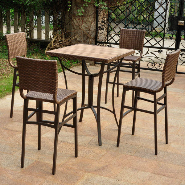 Barcelona Set of 5 Bistro Set