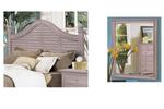 Tortuga Queen Headboard and Mirror