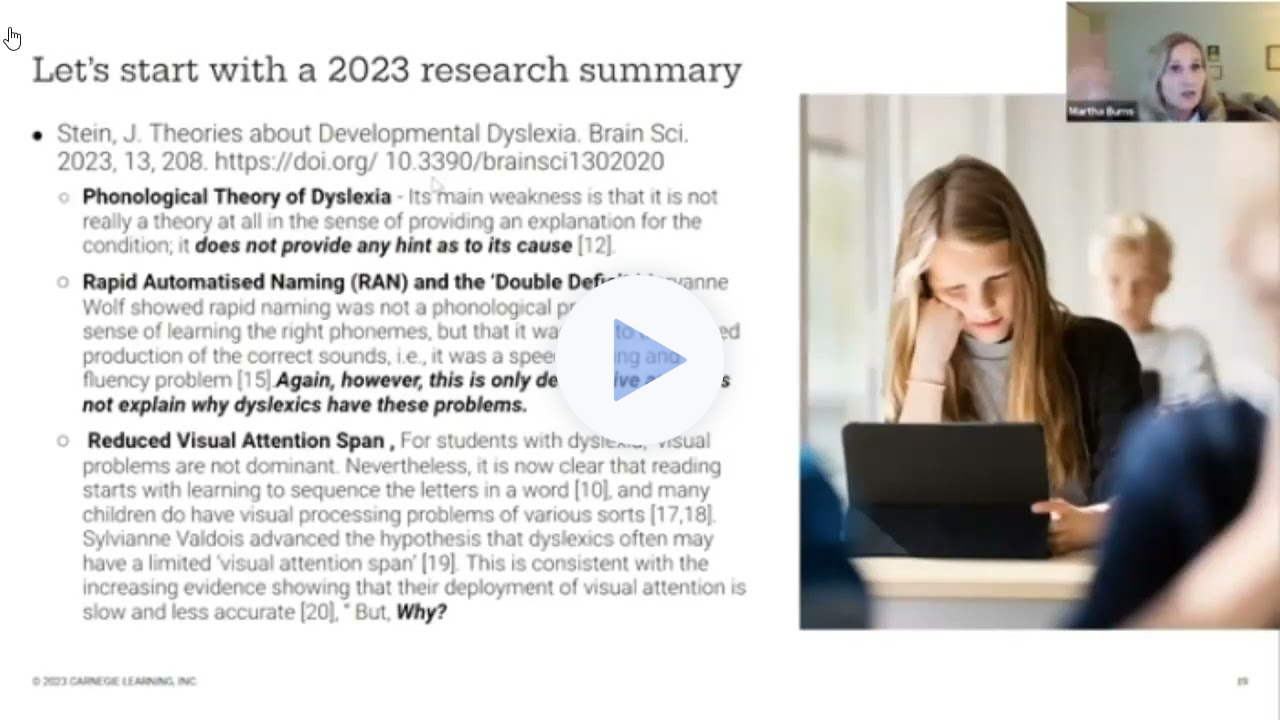 What is Dyslexia and the latest theories