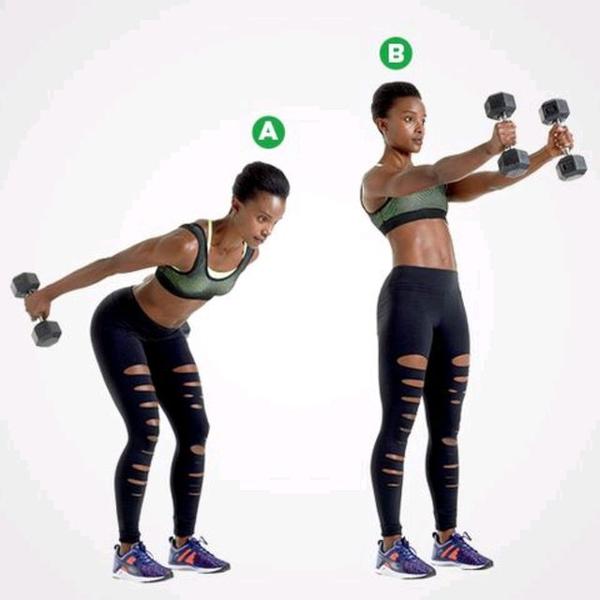 Dumbbell Skier Swings