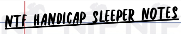 FREE Weekend Handicap Sleeper Notes