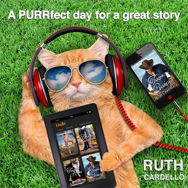 A PURRfect day for reading a great audio book