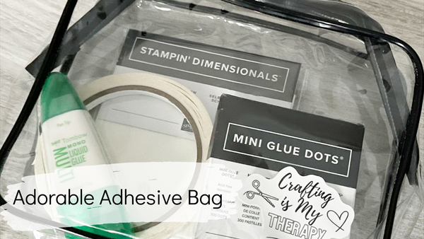 adorable adhesive bag