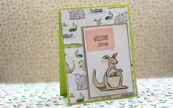 Quick and Easy DIY Baby Card