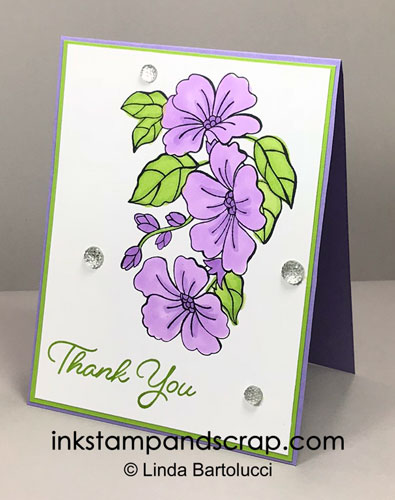 stampin blends make coloring easy