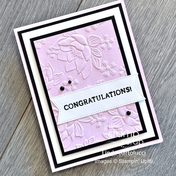 handmade congratulations card