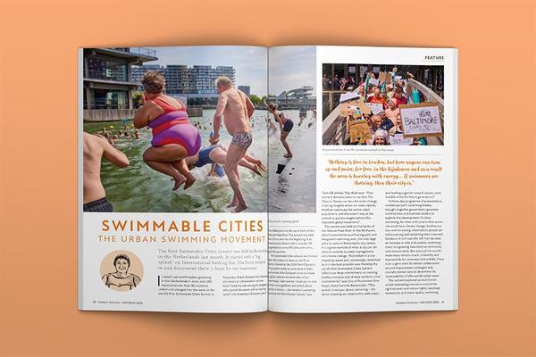 Outdoor Swimmer JULY AUG