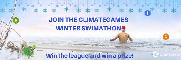 Join the Climategames Winter Swimathon