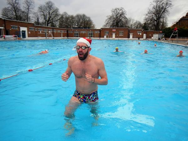 Winter swimming