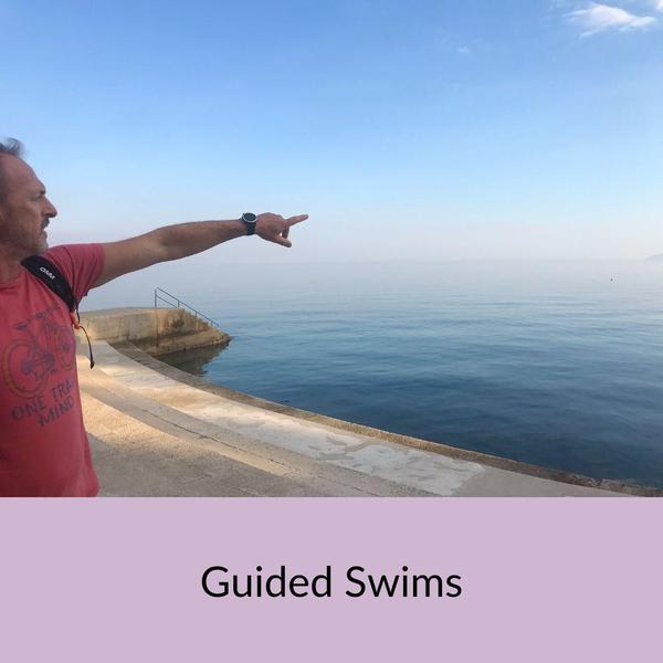 Guided swims