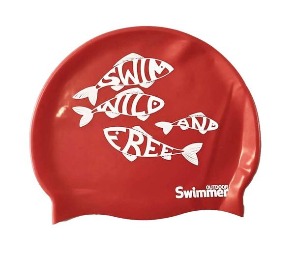 A swimming cap