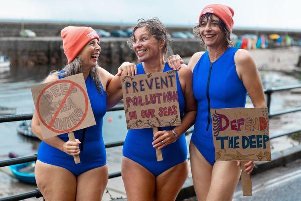 Outdoor Swimmer Swim Politics