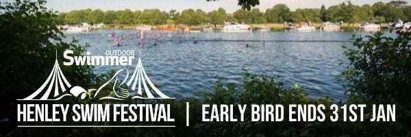 Outdoor Swimmer Henley Swim Festival early bird banner