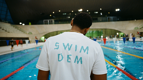 Swimming while black