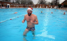 Winter swimming