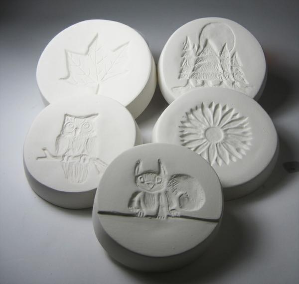 Forest Bottle Bottom Mold Collection