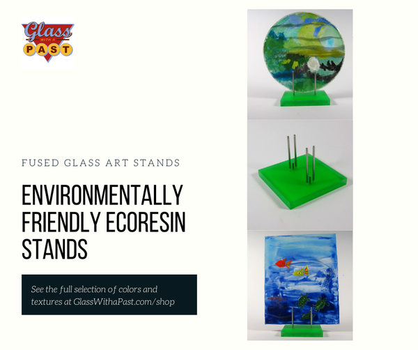 Ecoresin Glass Stands