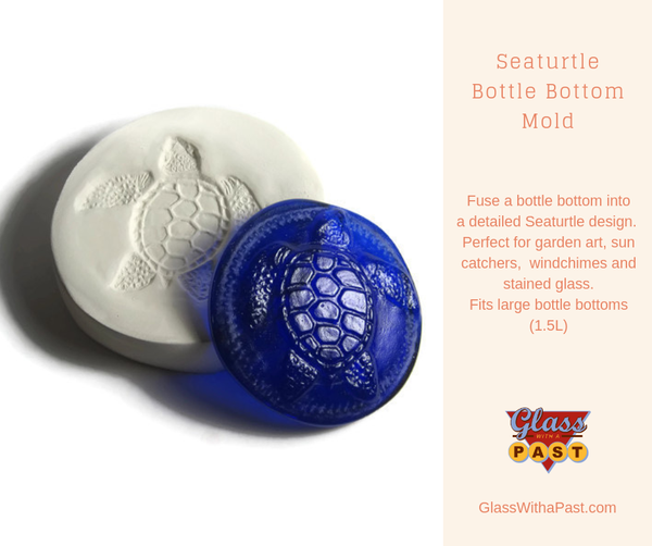 Sea Turtle Bottle Bottom Mold
