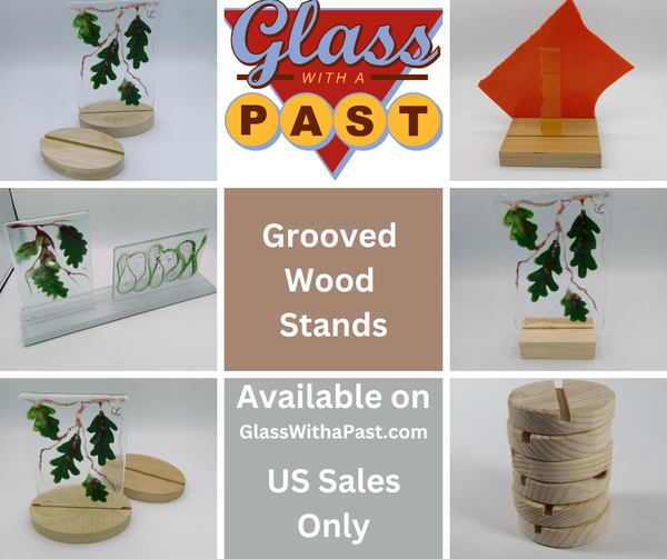  Grooved Wood Stands and sets