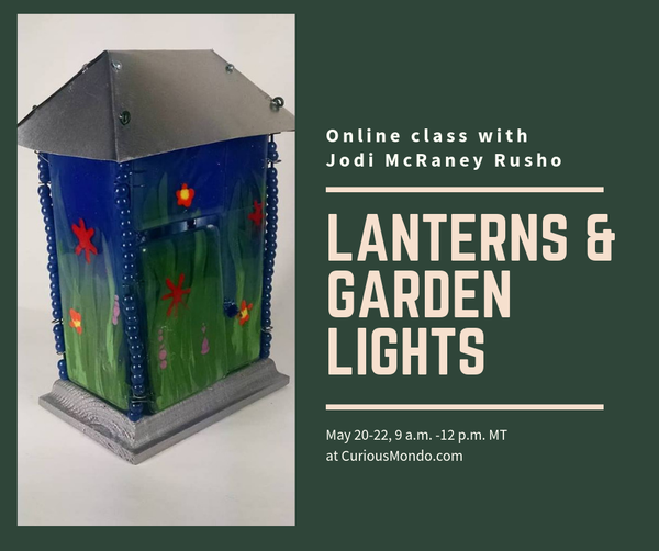 Fused Lanters and Garden Lighting
