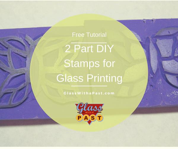 Printing on Glass With DIY Stamps