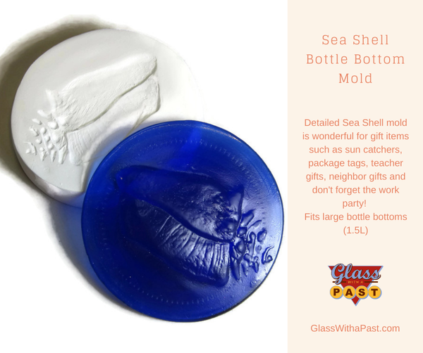 Sea Shell Bottle Bottom Mold